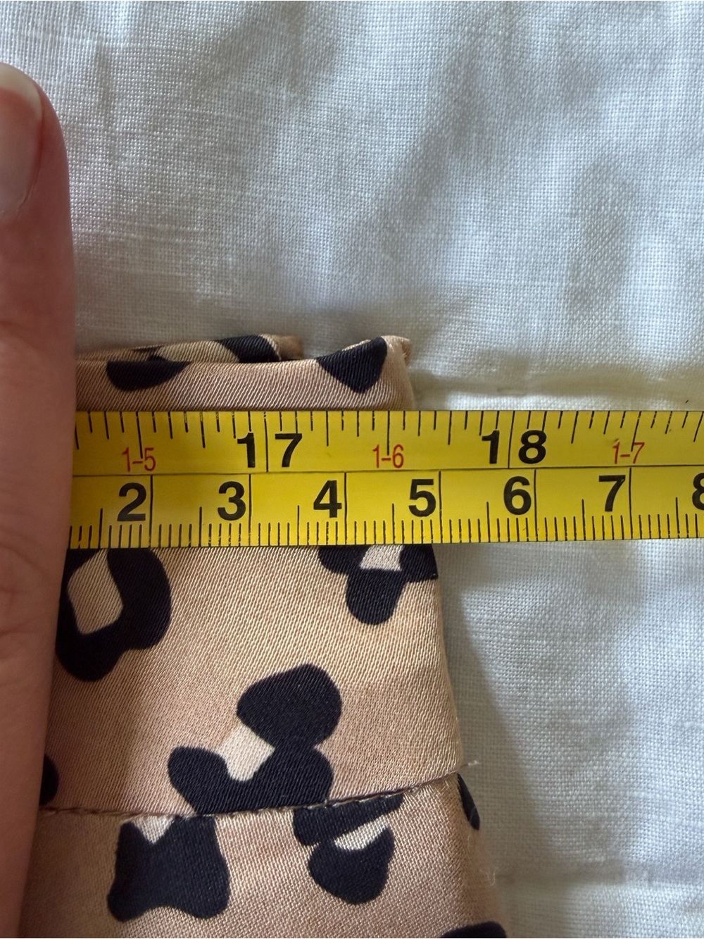 Sezane Sandy Skirt Leopard - Size 12 - Picture 7 of 8